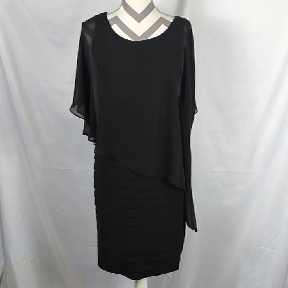 Adrianna Papell Chiffon Dress 